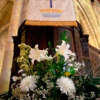 Pulpit at Easter